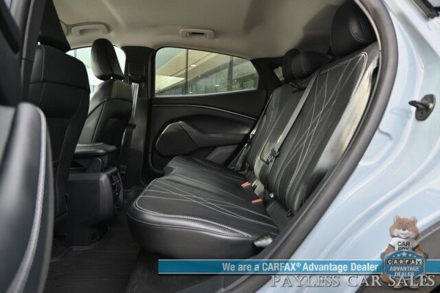 2024 Ford Mustang Mach-E Select / AWD / Comfort Pkg Lite / Power & Heated Leather Seats / Heated Steering / NAV / Fixed Glass Roof / Adaptive Cruise / Lane Departure & Blind Spot / 360 Cam / Charge Station Pro / 250mi Range / 1-Owner Anchorage AK