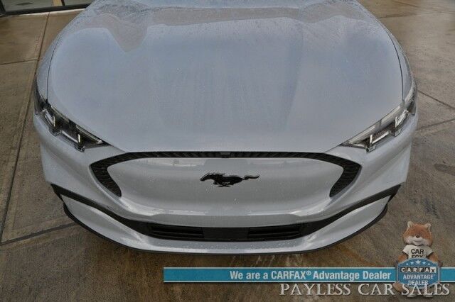 2024 Ford Mustang Mach-E Select / AWD / Comfort Pkg Lite / Power & Heated Leather Seats / Heated Steering / NAV / Fixed Glass Roof / Adaptive Cruise / Lane Departure & Blind Spot / 360 Cam / Charge Station Pro / 250mi Range / 1-Owner Anchorage AK