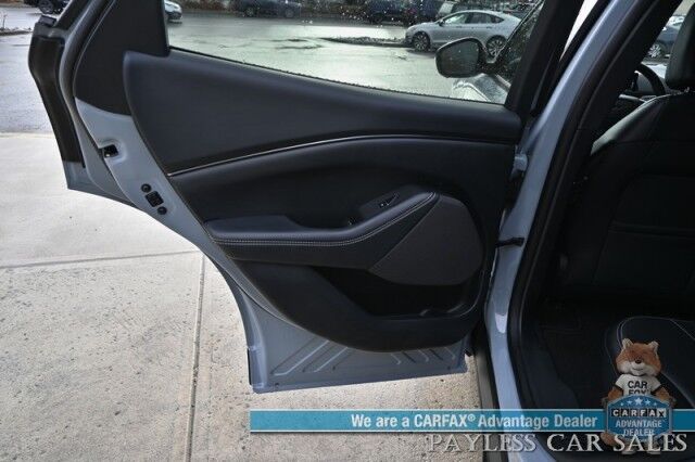 2024 Ford Mustang Mach-E Select / AWD / Comfort Pkg Lite / Power & Heated Leather Seats / Heated Steering / NAV / Fixed Glass Roof / Adaptive Cruise / Lane Departure & Blind Spot / 360 Cam / Charge Station Pro / 250mi Range / 1-Owner Anchorage AK