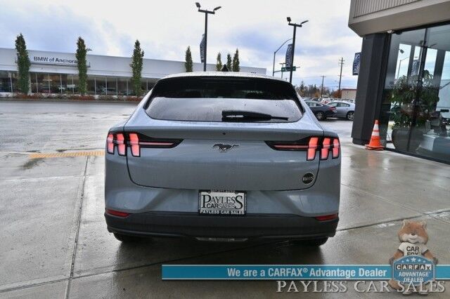 2024 Ford Mustang Mach-E Select / AWD / Comfort Pkg Lite / Power & Heated Leather Seats / Heated Steering / NAV / Fixed Glass Roof / Adaptive Cruise / Lane Departure & Blind Spot / 360 Cam / Charge Station Pro / 250mi Range / 1-Owner Anchorage AK