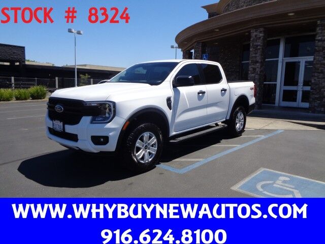 2024 Ford Ranger 4x4 ~ Crew Cab ~ Only 7K Miles! Rocklin CA