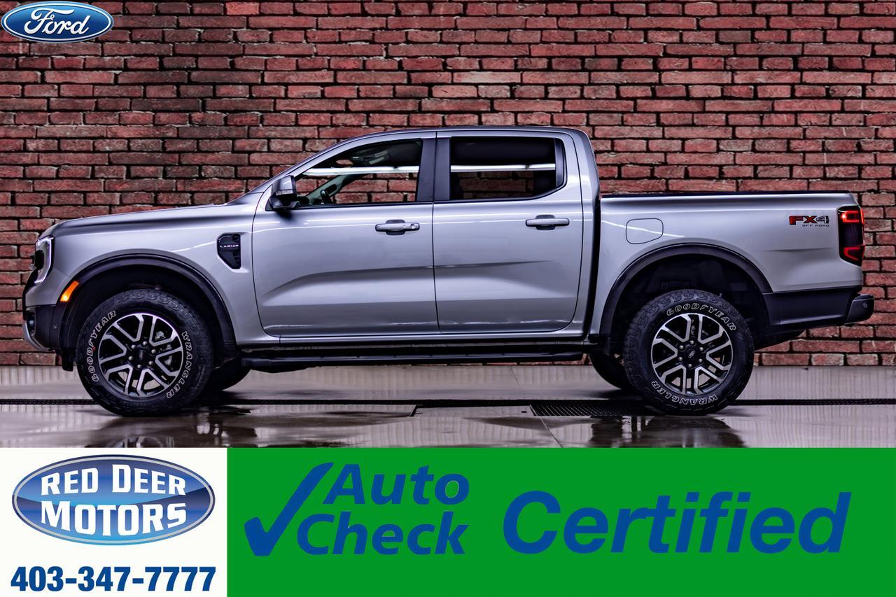 2024 Ford Ranger 4x4 Super Crew Lariat FX4 Leather Nav BCam