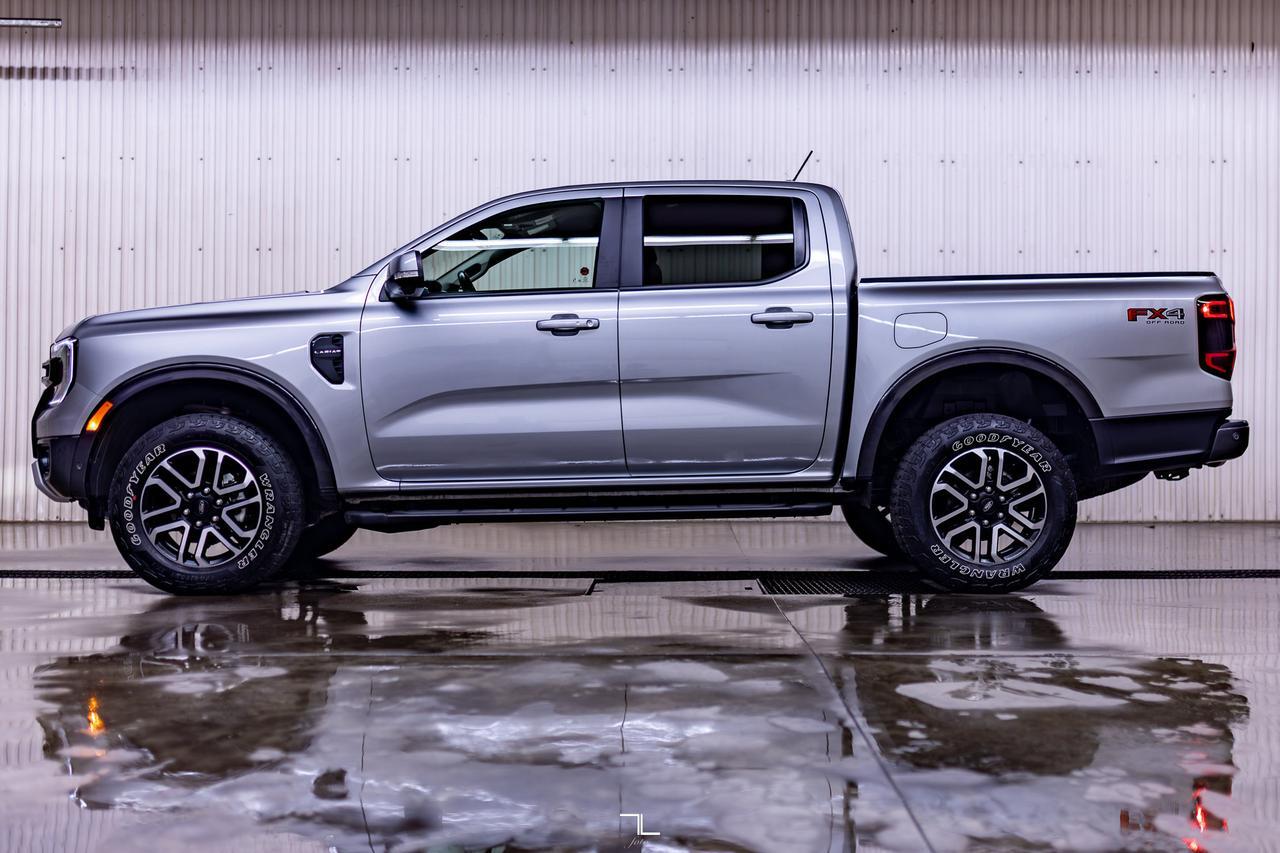 2024 Ford Ranger 4x4 Super Crew Lariat FX4 Leather Nav BCam Red Deer AB