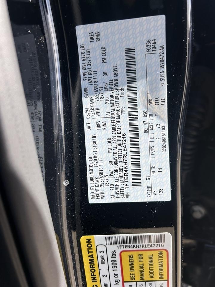 2024 Ford Ranger Lariat Crestwood KY