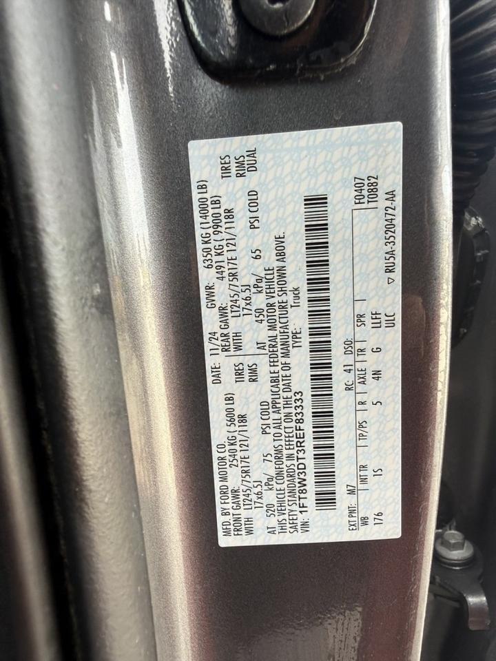2024 Ford Super Crew F-350 DRW 4x4 Diesel XL Collinsville OK