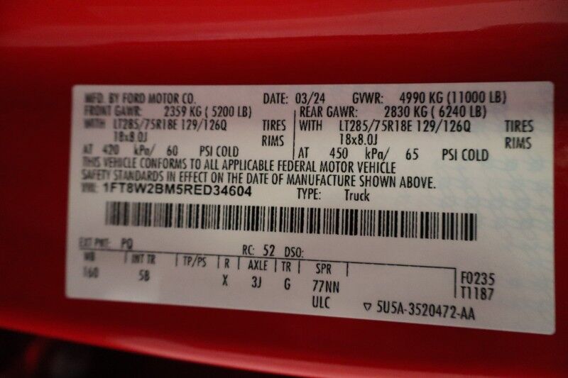 2024 Ford Super Duty F-250 LARIAT Ultimate SPORT TREMOR 6.7L Diesel 35in Nitto Arlington TX
