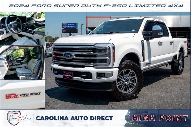 2024 Ford Super Duty F-250 Limited 4X4 / HO Diesel / Massage Seats!