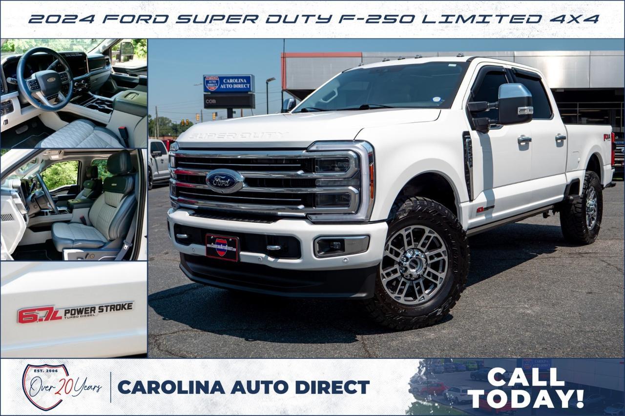 2024 Ford Super Duty F-250 Limited 4X4 / HO Diesel / Massage Seats!