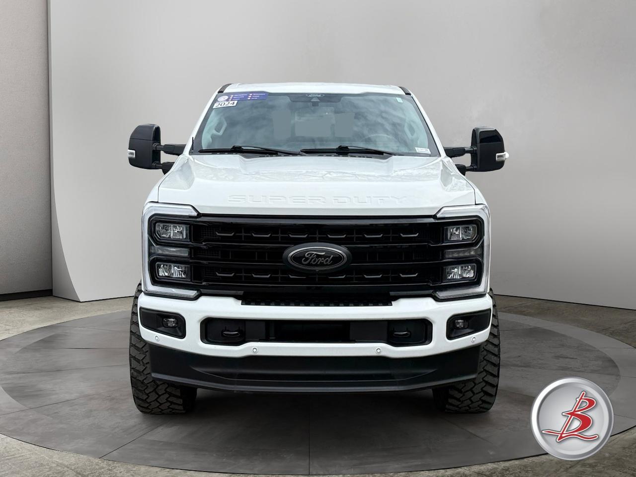 2024 Ford Super Duty F-250 SRW Crew Cab 4x4 Lariat FX4 Black Appearance High Output Power Stroke diesel