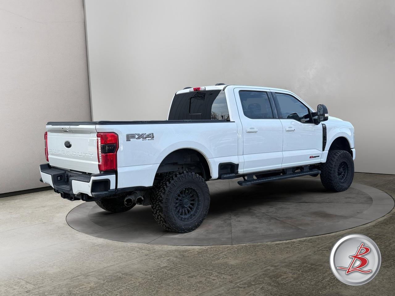 2024 Ford Super Duty F-250 SRW Crew Cab 4x4 Lariat FX4 Black Appearance High Output Power Stroke diesel Salt Lake City UT