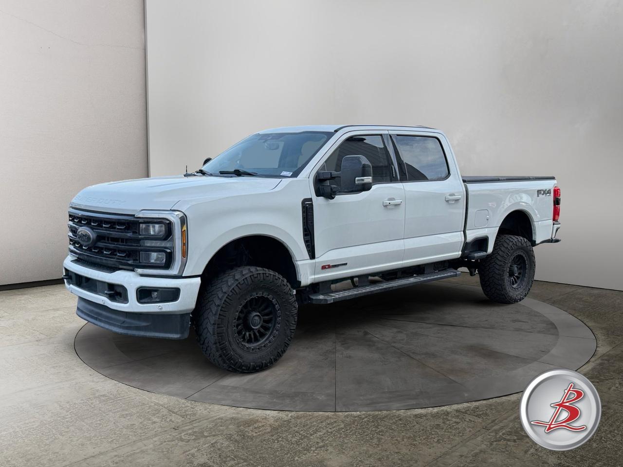 2024 Ford Super Duty F-250 SRW Crew Cab 4x4 Lariat FX4 Black Appearance High Output Power Stroke diesel Salt Lake City UT