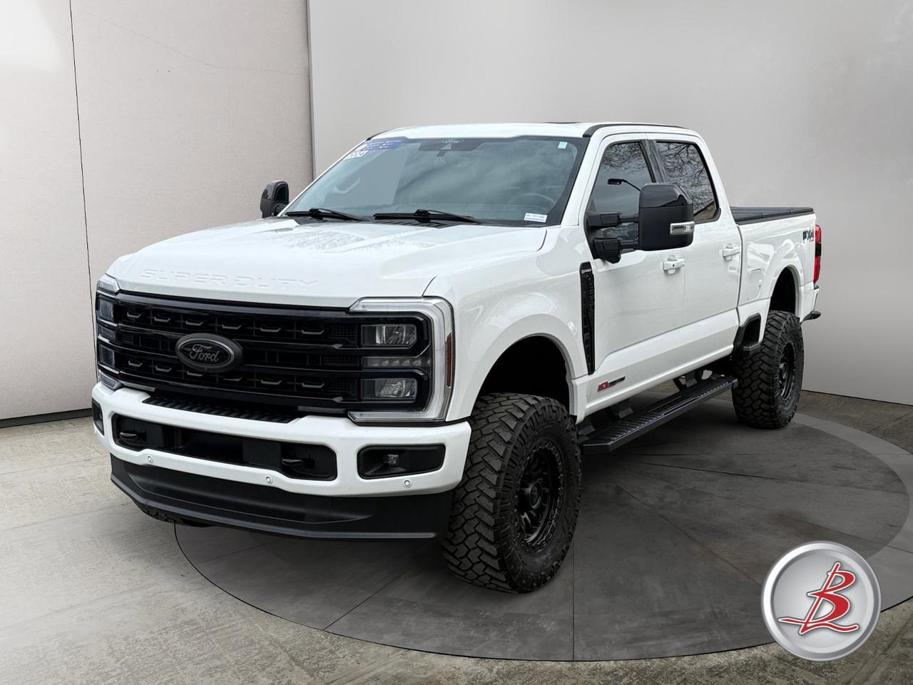 2024 Ford Super Duty F-250 SRW Crew Cab 4x4 Lariat FX4 Black Appearance High Output Power Stroke diesel