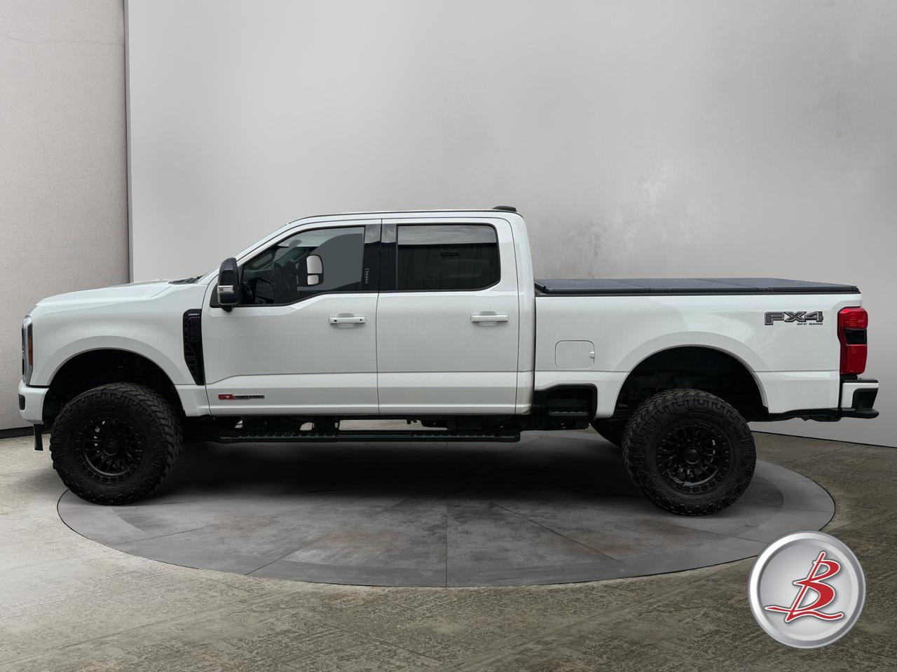 2024 Ford Super Duty F-250 SRW Crew Cab 4x4 Lariat FX4 Black Appearance High Output Power Stroke diesel Salt Lake City UT