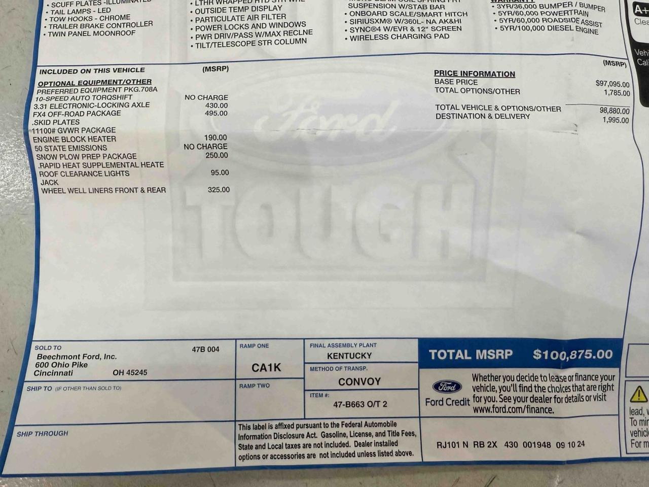 2024 Ford Super Duty F-250 SRW Limited Marietta GA