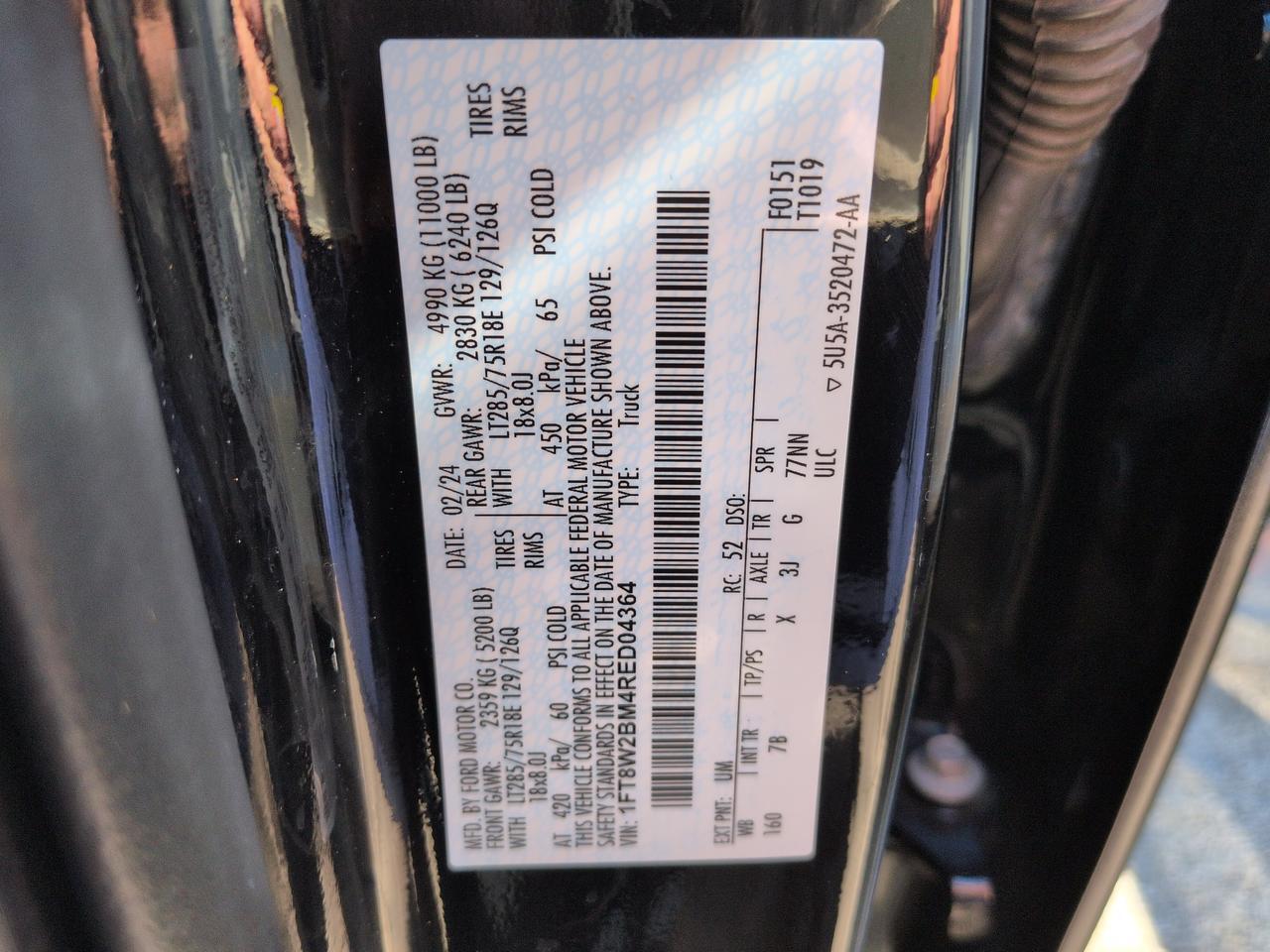 2024 Ford Super Duty F-250 SRW Platinum Winder GA