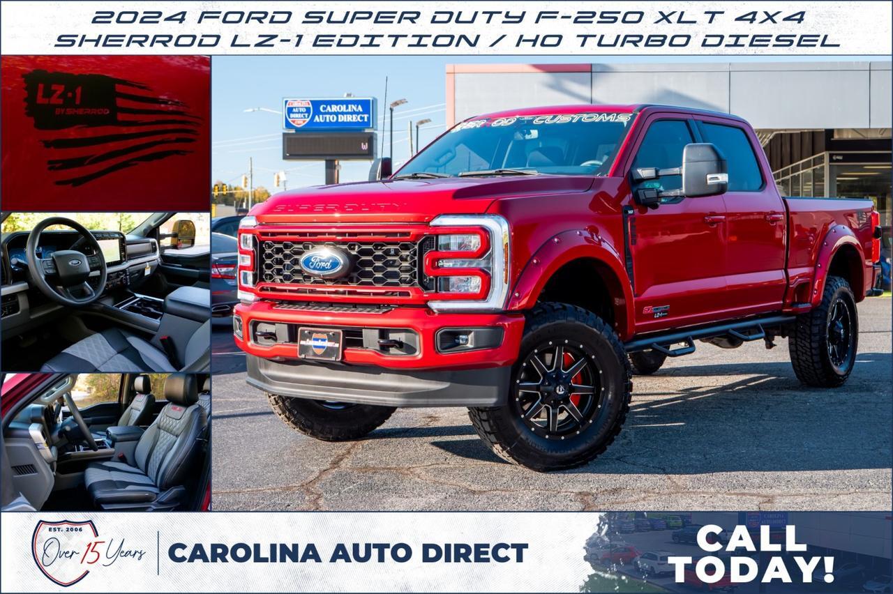 2024 Ford Super Duty F-250 XLT 4X4 / Sherrod LZ-1 Edition / HO Turbo Diesel! Lincolnton NC