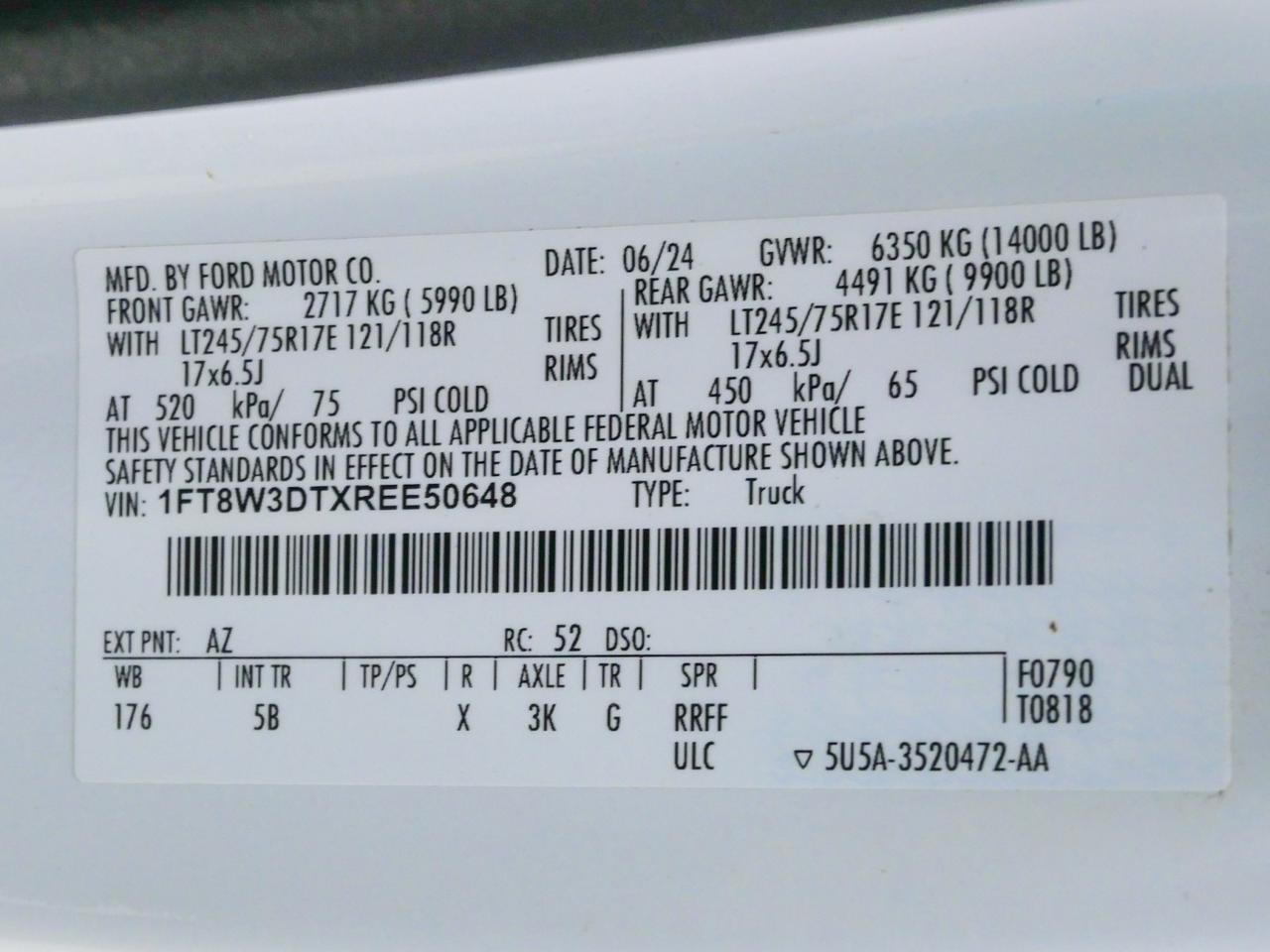2024 Ford Super Duty F-350 DRW Lariat FX4 High Output 6.7L Power Stroke 4x4 Mansfield TX