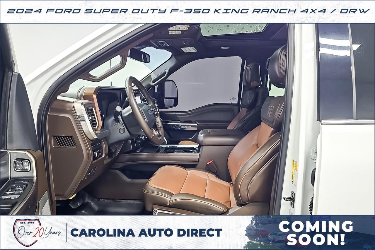 2024 Ford Super Duty F-350 King Ranch 4X4 / DRW / Diesel / Coming Soon! Lincolnton NC
