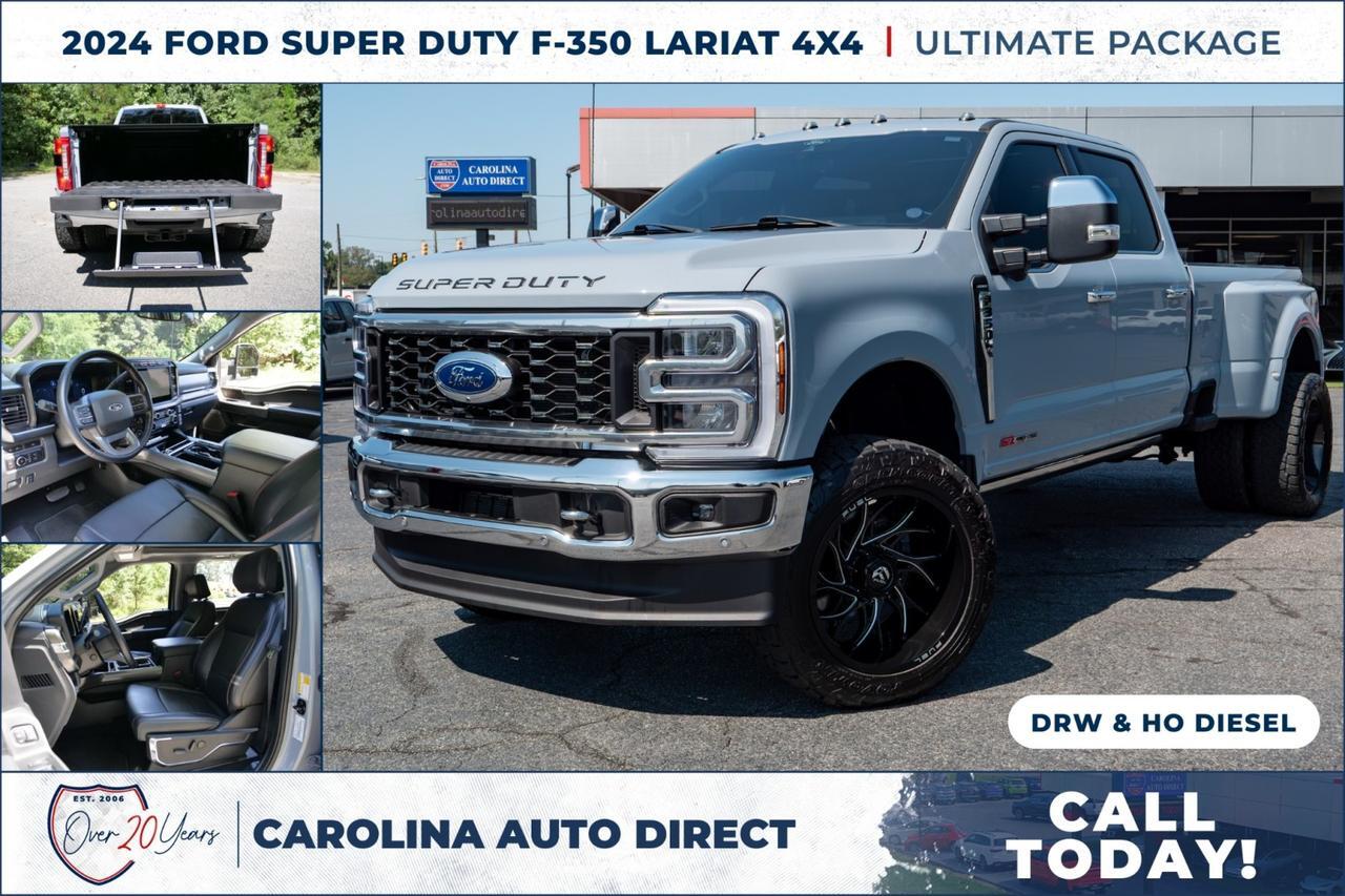 2024 Ford Super Duty F-350 LARIAT 4X4 / DRW / HO Diesel / Ultimate Package