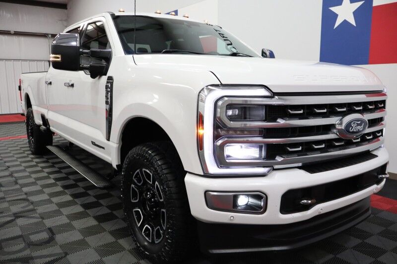 2024 Ford Super Duty F-350 Platinum Long Bed FX4 6.7L Diesel NEW 35in Tires Sunroof Arlington TX
