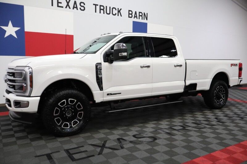 2024 Ford Super Duty F-350 Platinum Long Bed FX4 6.7L Diesel NEW 35in Tires Sunroof