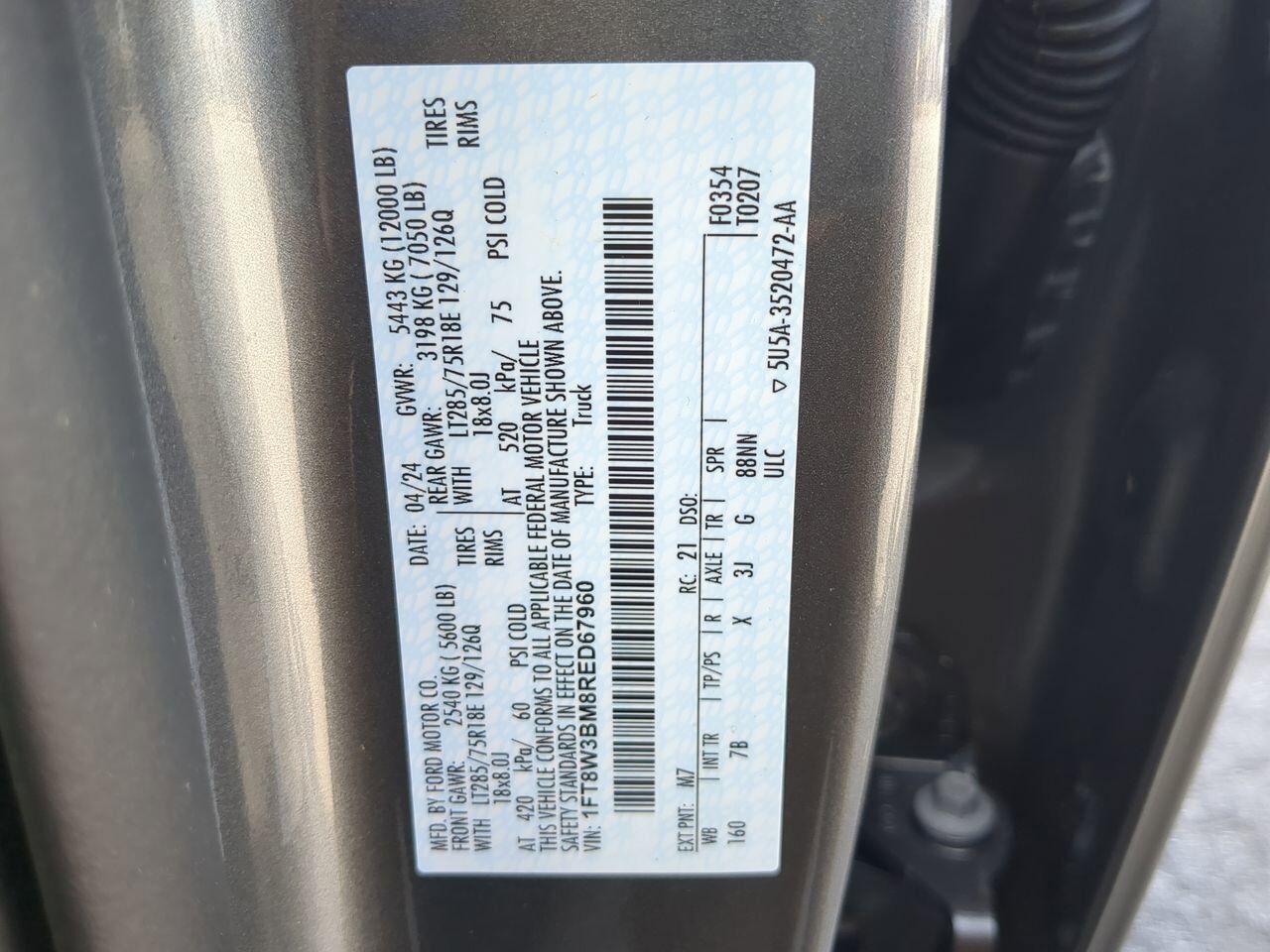 2024 Ford Super Duty F-350 SRW Platinum Winder GA