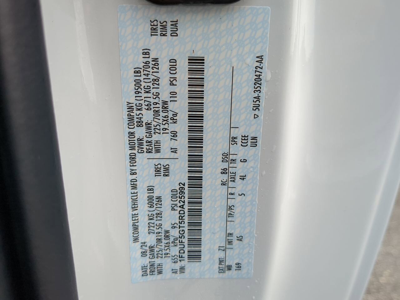2024 Ford Super Duty F-550 DRW Contractor Truck Winder GA