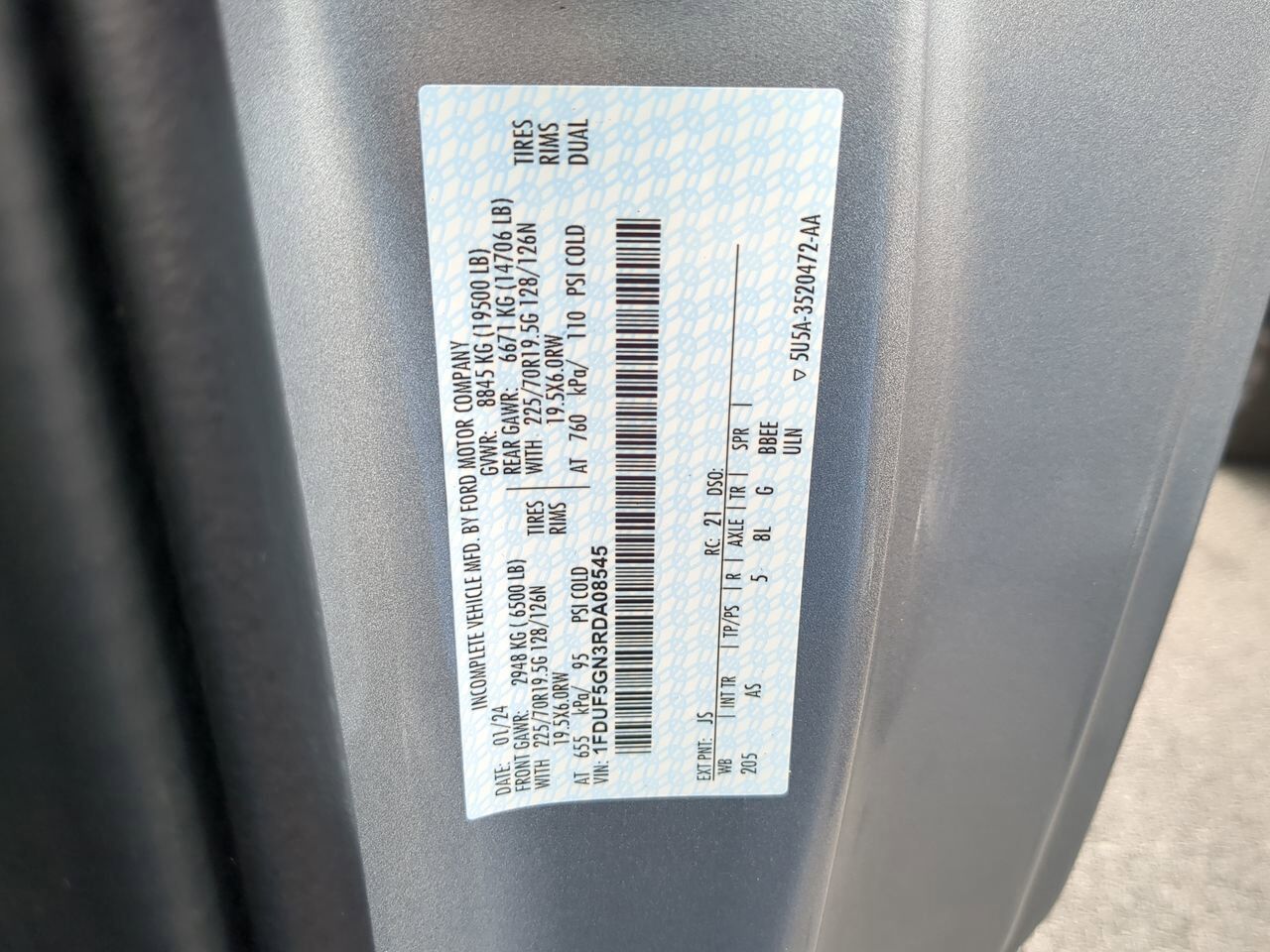 2024 Ford Super Duty F-550 DRW XL Winder GA