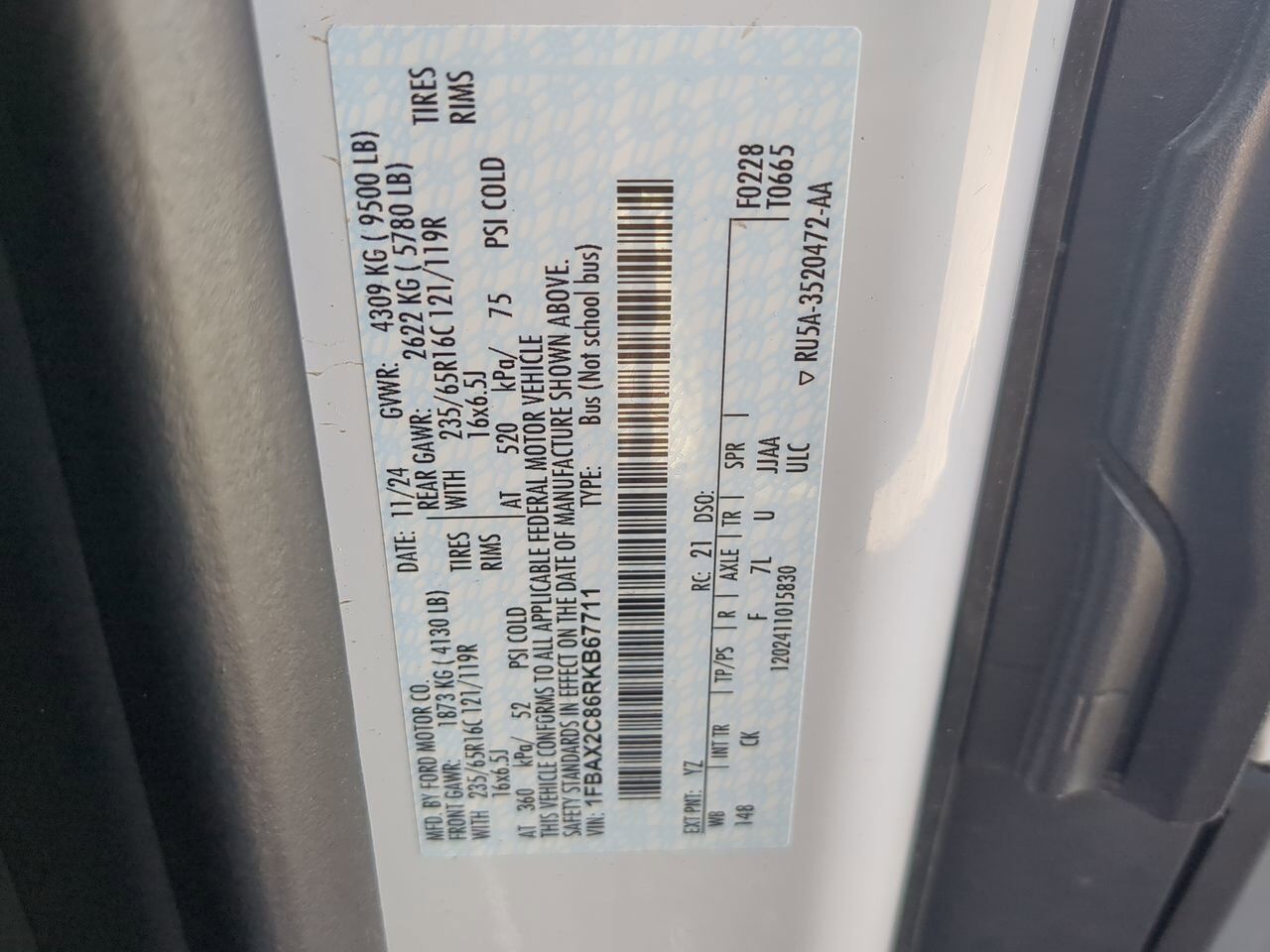 2024 Ford Transit 15 Passenger Wagon XLT Winder GA