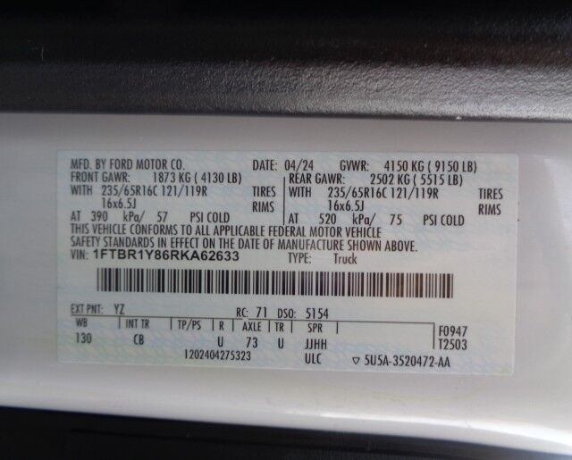 2024 Ford Transit 250 ~ Interior Shelves ~ Only 11K Miles! Rocklin CA