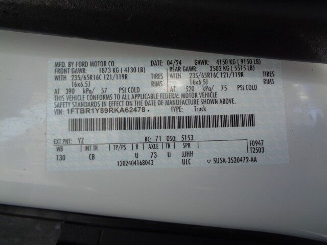 2024 Ford Transit 250 ~ Interior Shelves ~ Only 16K Miles! Rocklin CA