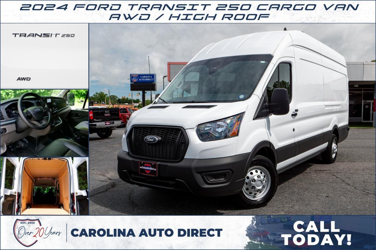 2024 Ford Transit 250 Cargo Van / AWD / High Roof / Conversion Van Prep!