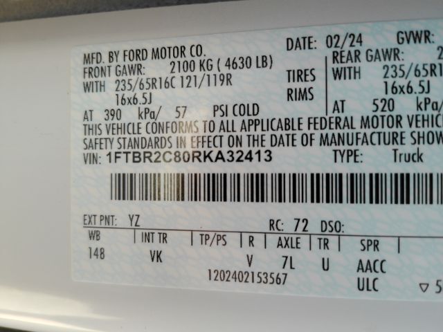 2024 Ford Transit-250 Cargo Van Cargo Plano TX