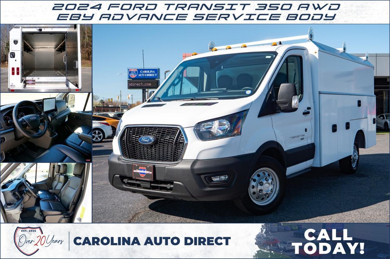 2024 Ford Transit 350 AWD / EBY Advance Service Body / 3.5L V6!