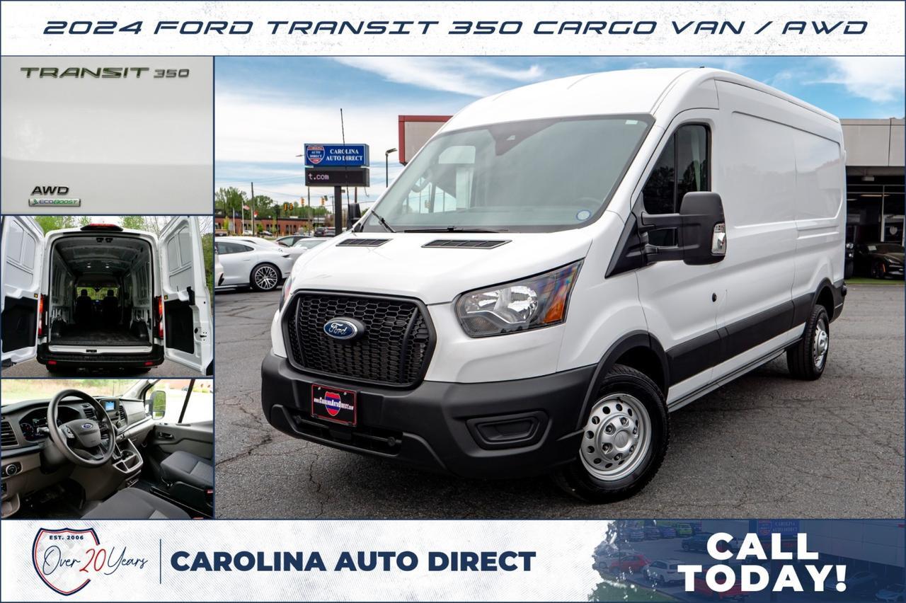 2024 Ford Transit 350 Cargo Van / AWD / HD Trailer Tow PKG / 3.5L V6!