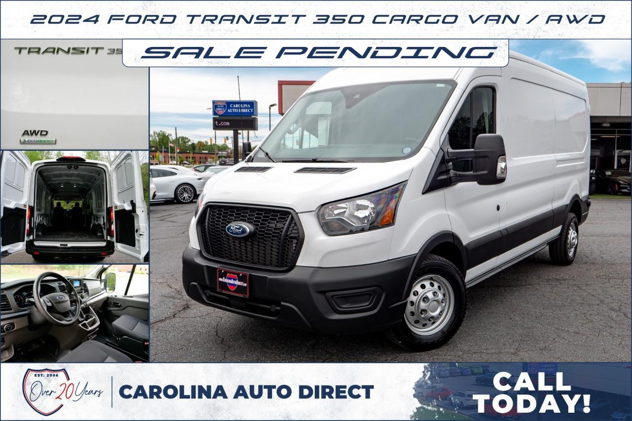 2024 Ford Transit 350 Cargo Van / AWD / HD Trailer Tow PKG / 3.5L V6!