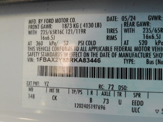 2024 Ford Transit-350 Passenger Van XLT Plano TX