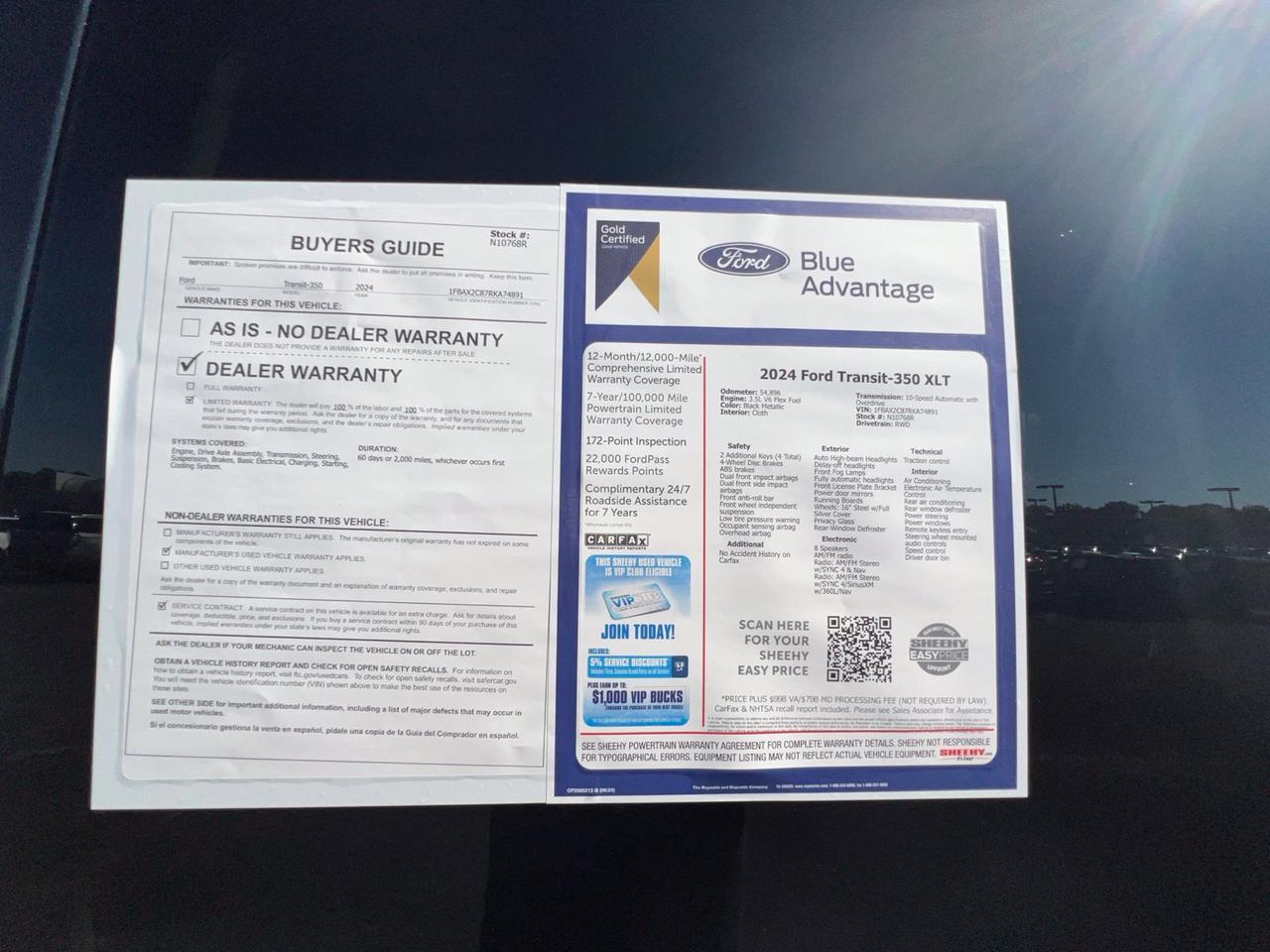 2024 Ford Transit-350 XLT Richmond VA