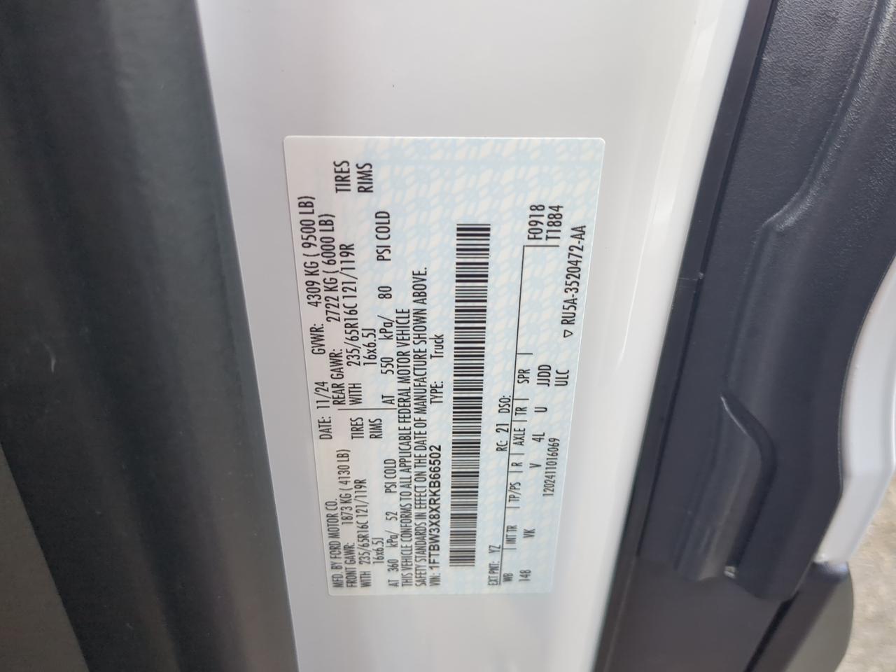 2024 Ford Transit Cargo Van Appleton WI