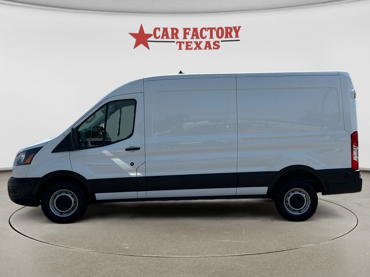 2024 Ford Transit Cargo Van T-250 148" Med Rf 9070 GVWR RWD Lancaster TX