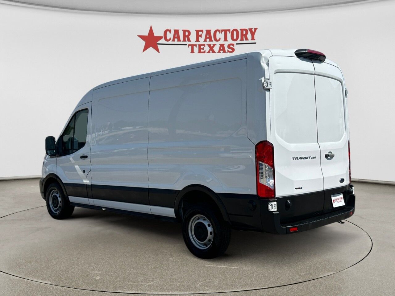2024 Ford Transit Cargo Van T-250 148" Med Rf 9070 GVWR RWD Lancaster TX