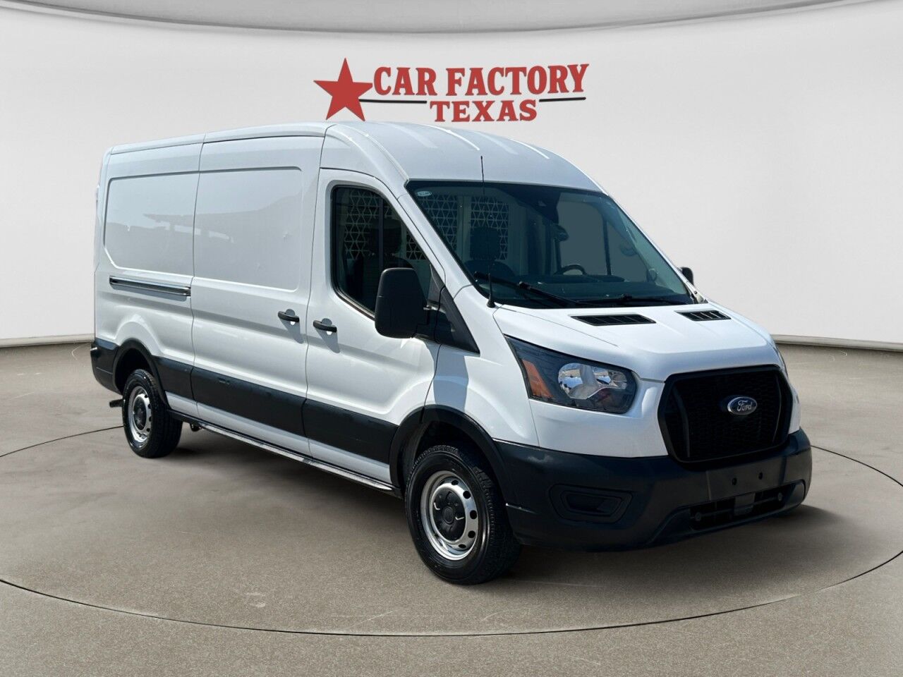 2024 Ford Transit Cargo Van T-250 148" Med Rf 9070 GVWR RWD Lancaster TX