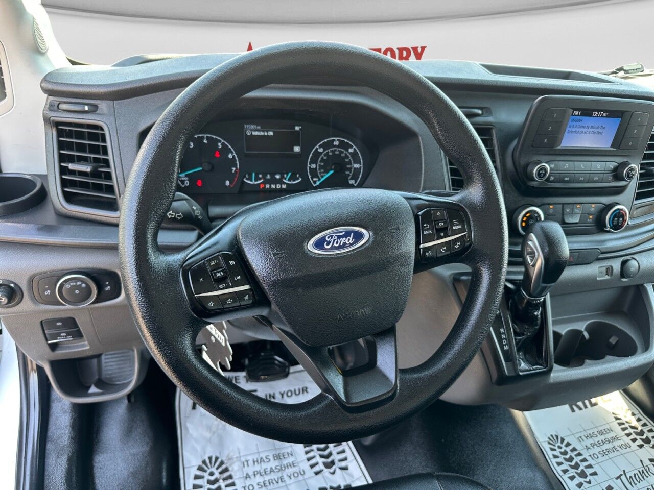 2024 Ford Transit Cargo Van T-250 148" Med Rf 9070 GVWR RWD Lancaster TX