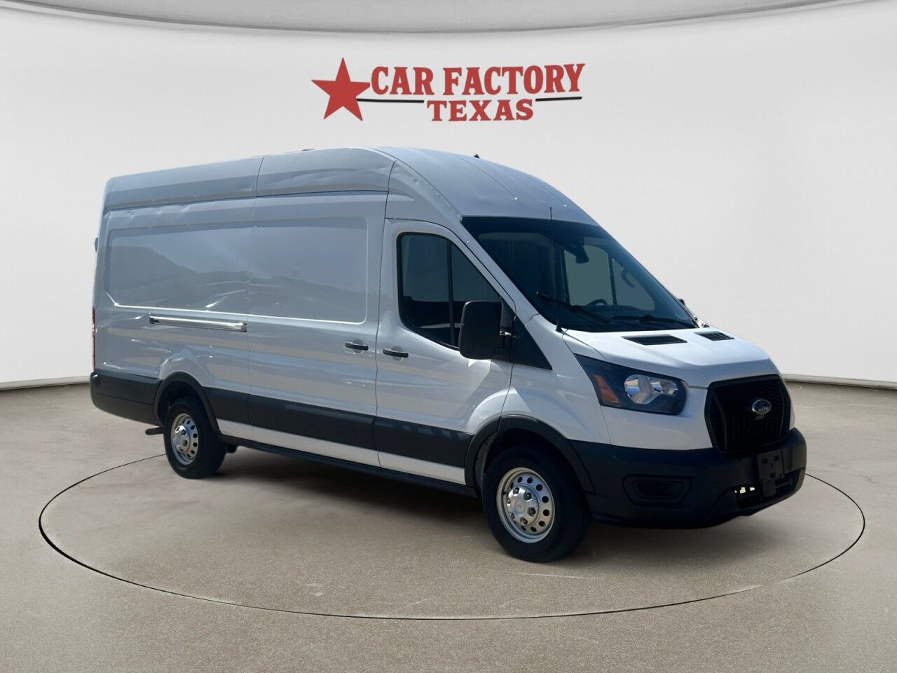 2024 Ford Transit Cargo Van T-350 148" EL Hi Rf 9500 GVWR AWD Lancaster TX