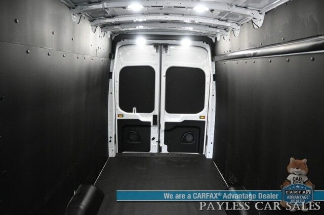 2024 Ford Transit Cargo Van T-350 / AWD / Load Area Protection Pkg / Lane Depart & Forward Collision Alert / Bluetooth / Backup Camera / Cruise Control / Keyless Entry / Block Heater / Tow Pkg / Only 14K Miles / 31 GAL Fuel Tank / 1-Owner Anchorage AK