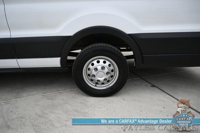 2024 Ford Transit Cargo Van T-350 / AWD / Load Area Protection Pkg / Lane Depart & Forward Collision Alert / Bluetooth / Backup Camera / Cruise Control / Keyless Entry / Block Heater / Tow Pkg / Only 14K Miles / 31 GAL Fuel Tank / 1-Owner Anchorage AK