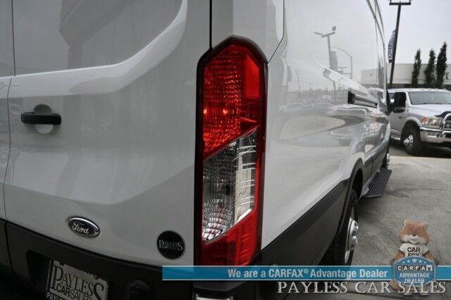 2024 Ford Transit Cargo Van T-350 / AWD / Load Area Protection Pkg / Lane Depart & Forward Collision Alert / Bluetooth / Backup Camera / Cruise Control / Keyless Entry / Block Heater / Tow Pkg / Only 14K Miles / 31 GAL Fuel Tank / 1-Owner Anchorage AK