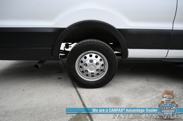 2024 Ford Transit Cargo Van T-350 / AWD / Load Area Protection Pkg / Lane Depart & Forward Collision Alert / Bluetooth / Backup Camera / Cruise Control / Keyless Entry / Block Heater / Tow Pkg / Only 14K Miles / 31 GAL Fuel Tank / 1-Owner Anchorage AK