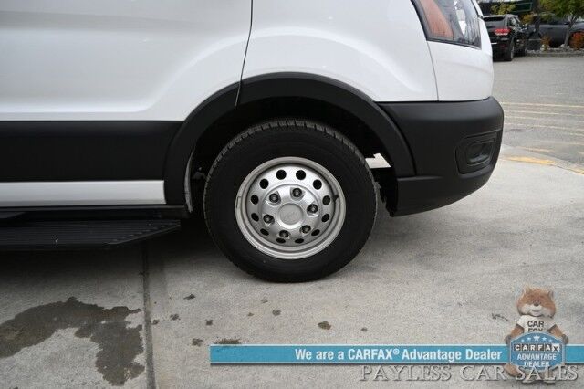 2024 Ford Transit Cargo Van T-350 / AWD / Load Area Protection Pkg / Lane Depart & Forward Collision Alert / Bluetooth / Backup Camera / Cruise Control / Keyless Entry / Block Heater / Tow Pkg / Only 14K Miles / 31 GAL Fuel Tank / 1-Owner Anchorage AK