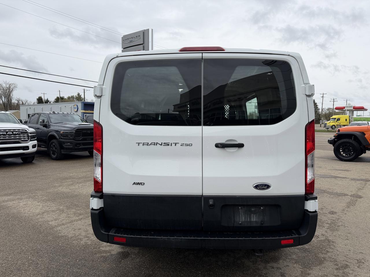 2024 Ford Transit Cargo Van T250 AWD | Low KMs | V6 | Rearview Camera | Bluetooth | Towing Capability | Keyless Entry Redwater AB